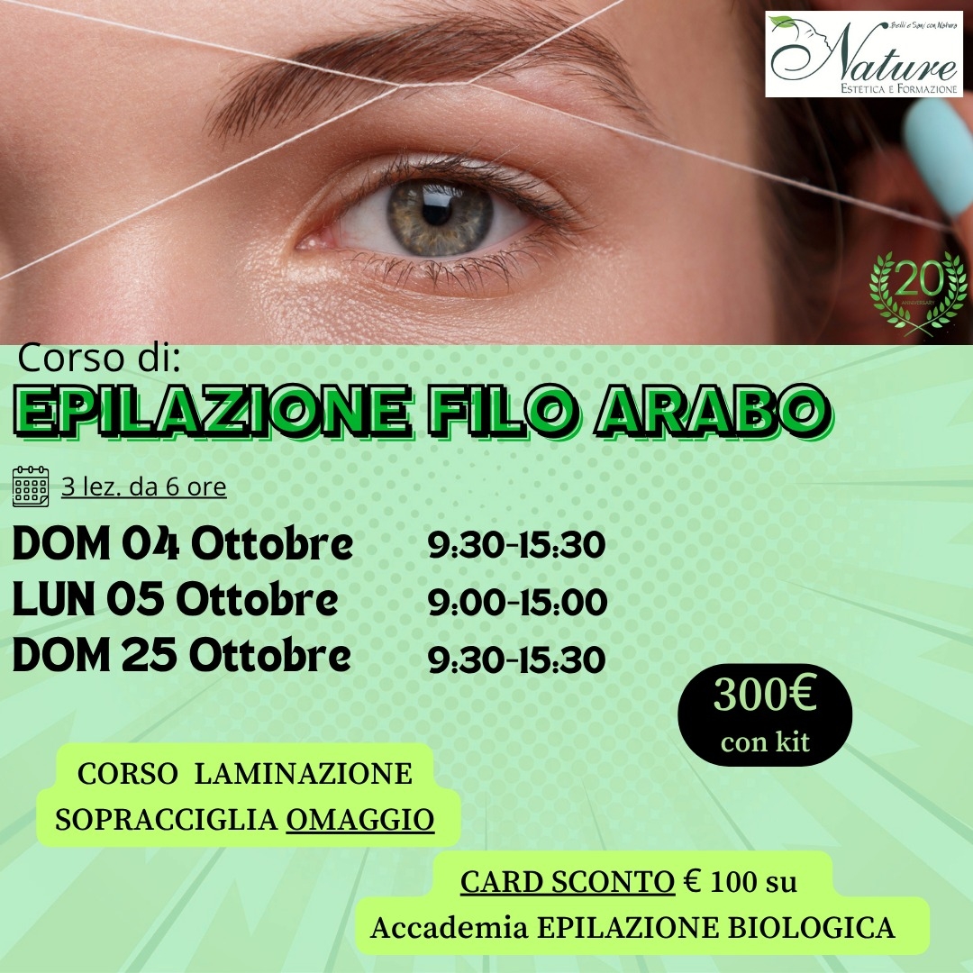 EPILAZIONE FILO ARABO